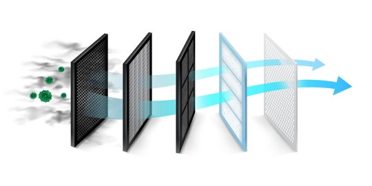 air filter animation