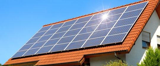 Roof  with Solar Panel
