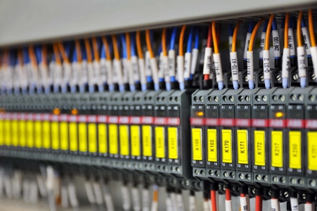 complex electrical panel