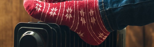 Red Socks on Furnace